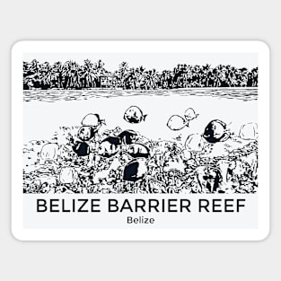 Belize Barrier Reef - Belize Magnet